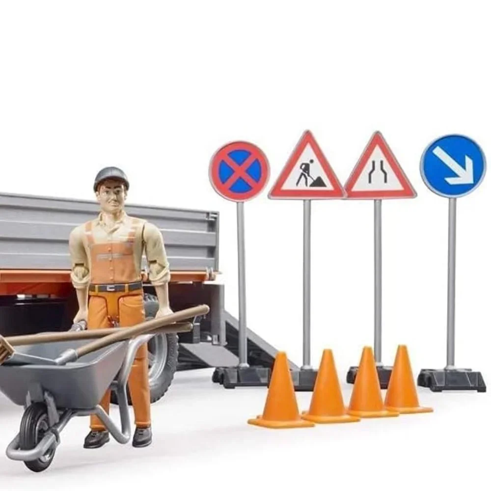 Bruder 02537 MB Sprinter Municipal with L&S Module, Worker + Accessories Vehicle